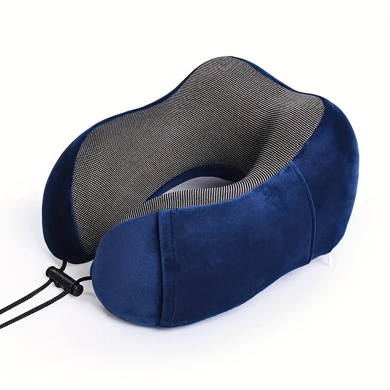 GloVoyage™ U-Shaped Travel Pillow – Portable Neck & Spine Support