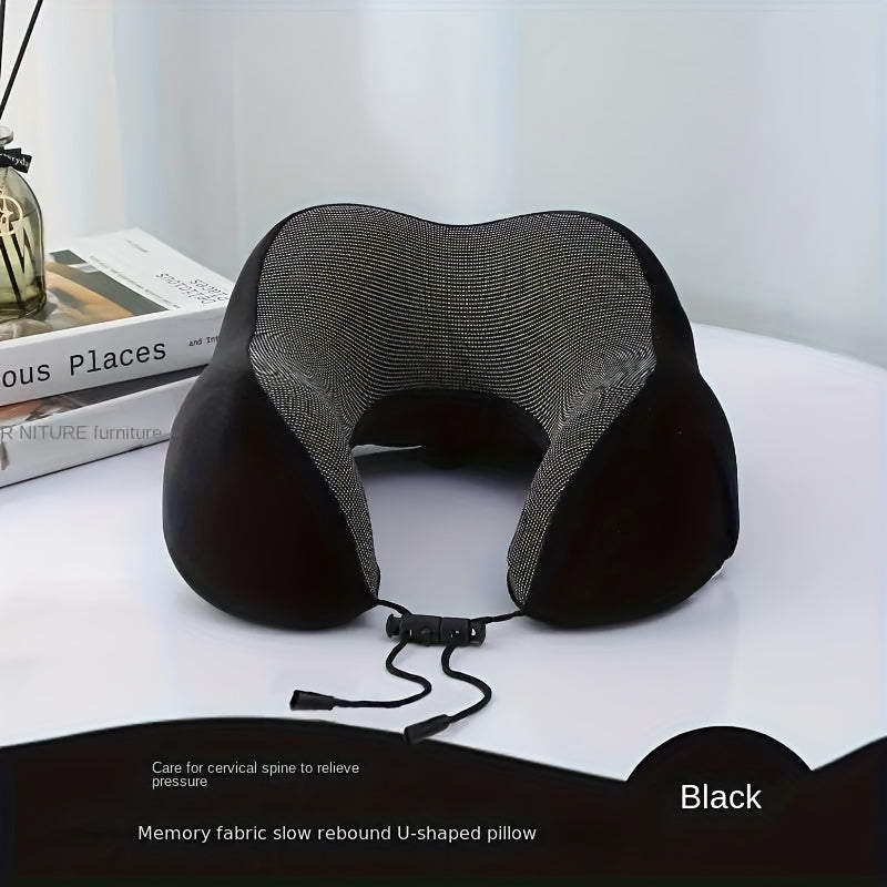 GloVoyage™ U-Shaped Travel Pillow – Portable Neck & Spine Support