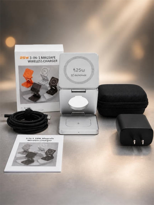 GloVoyage Qi2.2 4-piece Travel Charging Kit