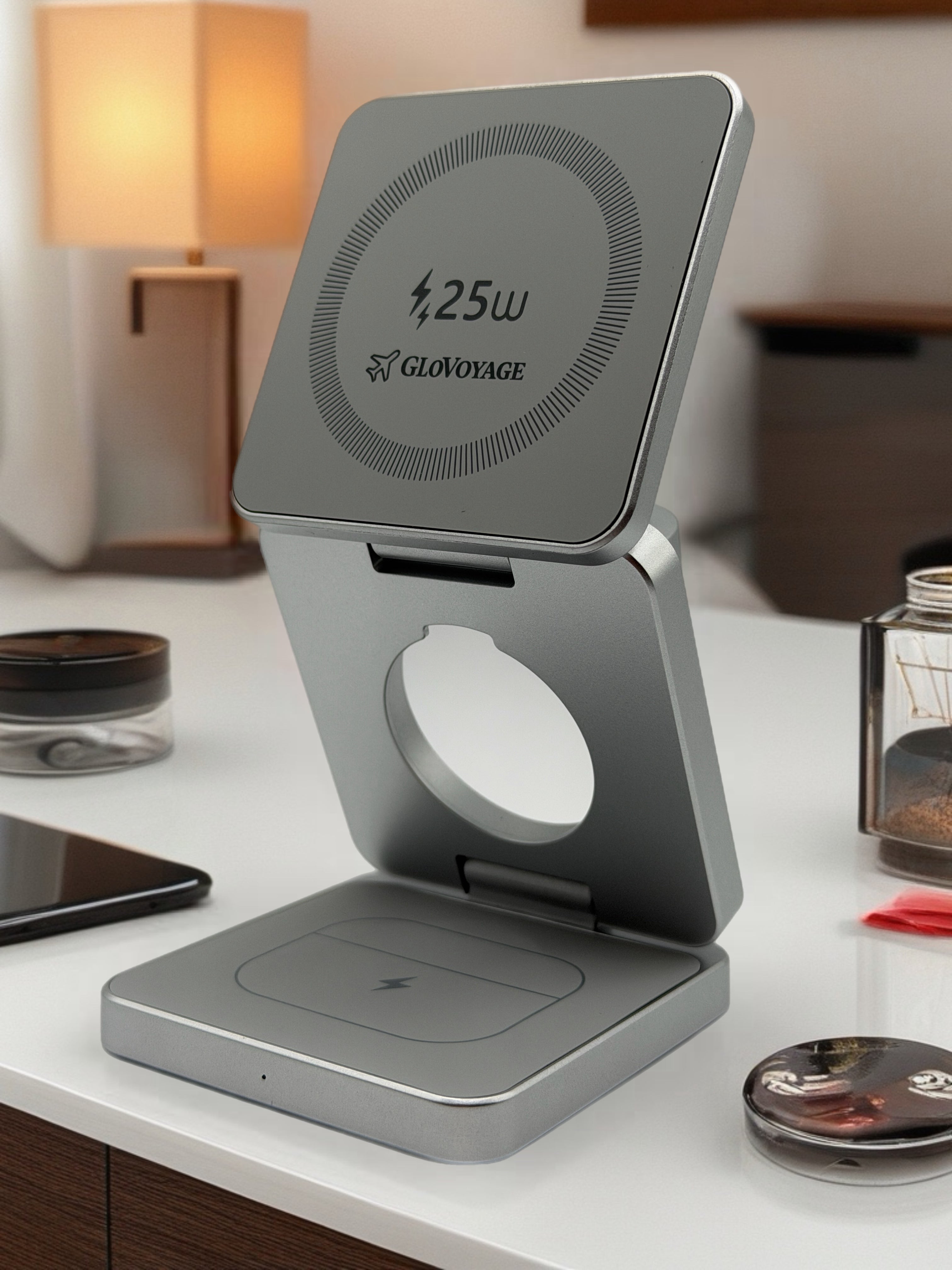 3-in-1 Magnetic Wireless Charging Station