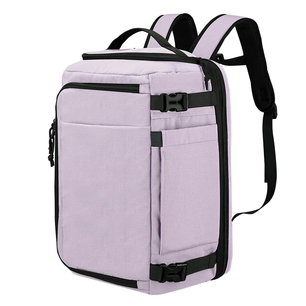 GloVoyage 36–56L Water-Resistant Unisex Travel Backpack