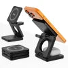 GloVoyage Qi2.2 25W 3-in-1 Magnetic Wireless Charging Station