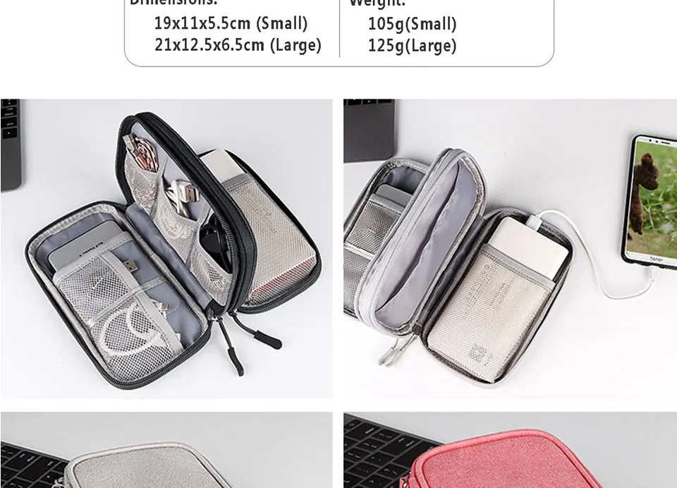 GloVoyage™ Travel Organizer Bag – Portable Digital Product Storage Case
