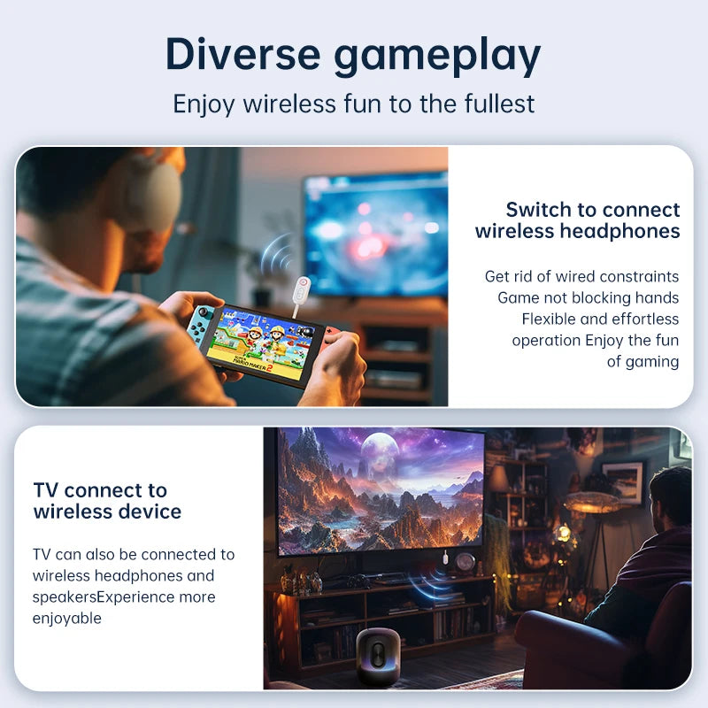 GloVoyage™ Airplane Bluetooth 5.5 Audio Adapter