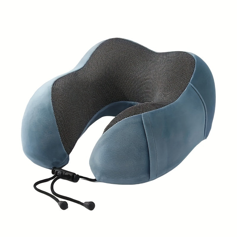 GloVoyage™ U-Shaped Travel Pillow – Portable Neck & Spine Support