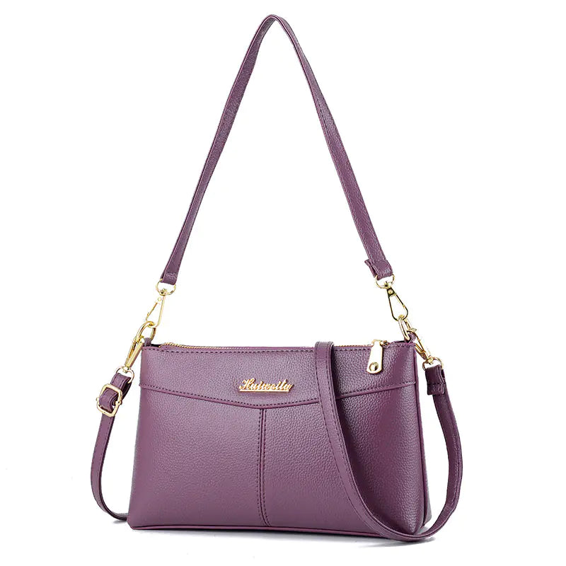 Modern Crescent Shoulder Bag