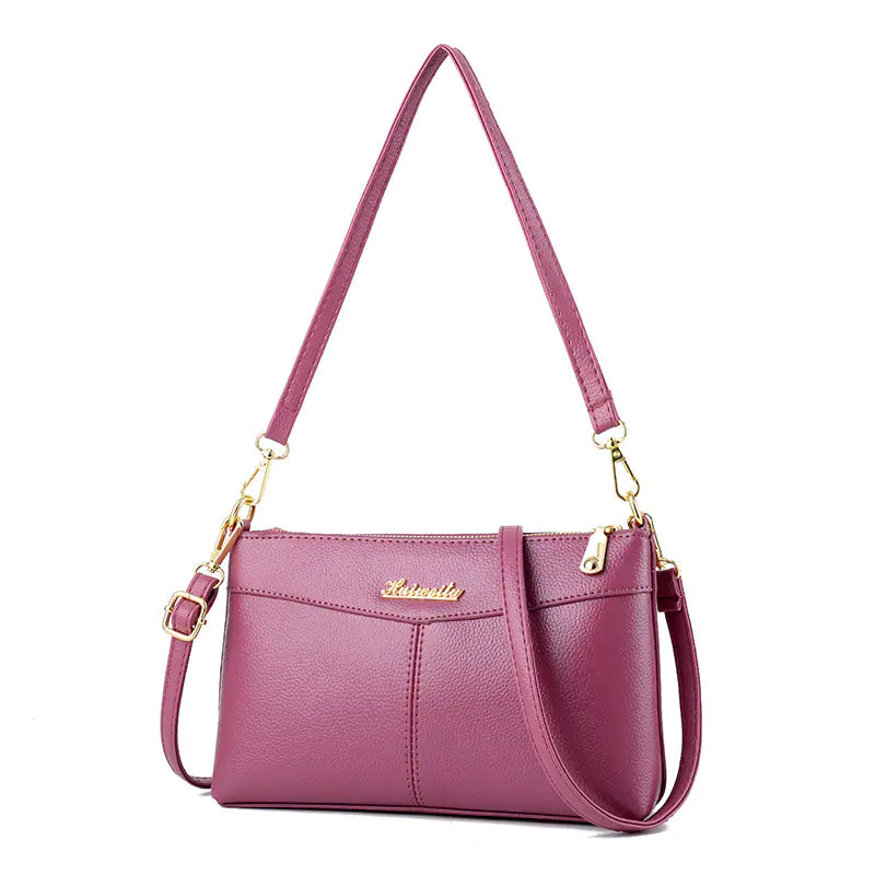 Modern Crescent Shoulder Bag